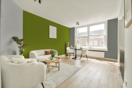 woonkamer met neutrale kleuren en 8711247742104