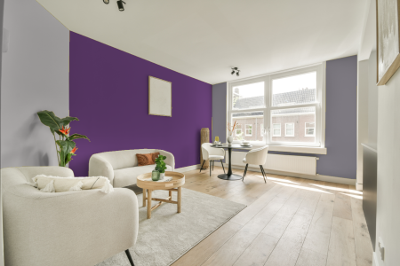 woonkamer met neutrale kleuren en 8711247745372