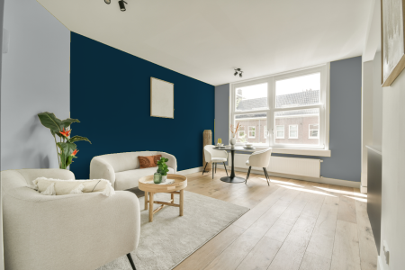 woonkamer met neutrale kleuren en Gn 004-01