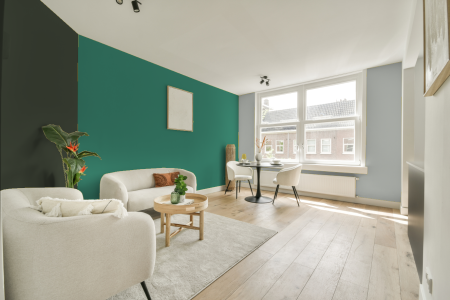 woonkamer met neutrale kleuren en Gn 016-05