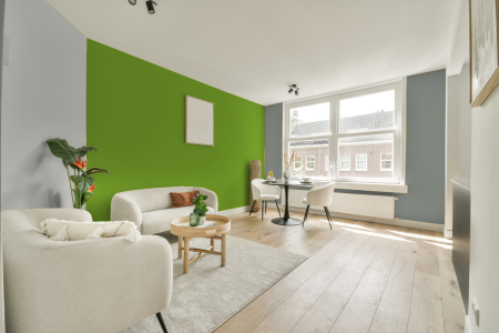 woonkamer met neutrale kleuren en Gn 021-07