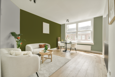 woonkamer met neutrale kleuren en Gn 023-01