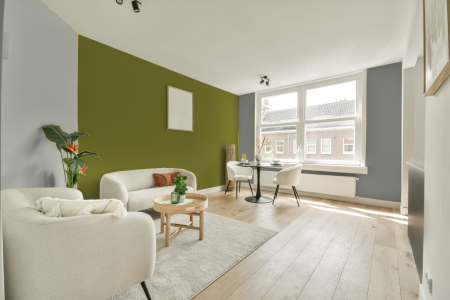 woonkamer met neutrale kleuren en Gn 024-03