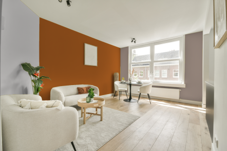 woonkamer met neutrale kleuren en Gn 033-01