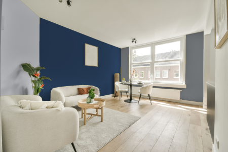 woonkamer met neutrale kleuren en Gn 054-02