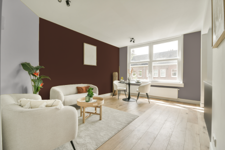 woonkamer met neutrale kleuren en Gn 088-01