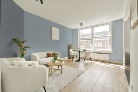 woonkamer met neutrale kleuren en Gn 119-08