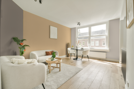 woonkamer met neutrale kleuren en S 1020-y20r