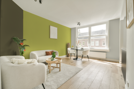 woonkamer met neutrale kleuren en S 1050-g60y