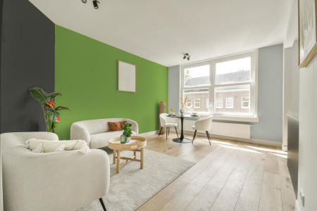 woonkamer met neutrale kleuren en S 1060-g30y