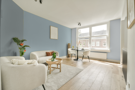 woonkamer met neutrale kleuren en S 1510-b