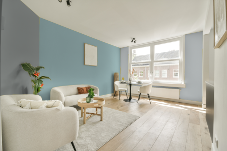 woonkamer met neutrale kleuren en S 1515-b20g