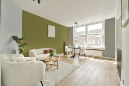 woonkamer met neutrale kleuren en S 3040-g60y