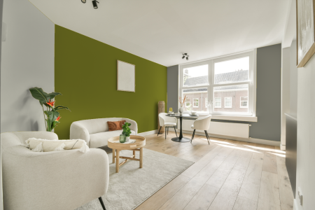 woonkamer met neutrale kleuren en S 3060-g50y