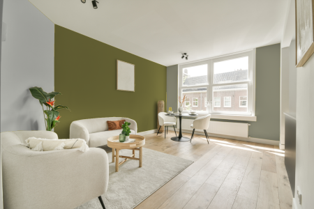 woonkamer met neutrale kleuren en S 4040-g60y