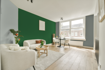 woonkamer met neutrale kleuren en S 4050-g10y