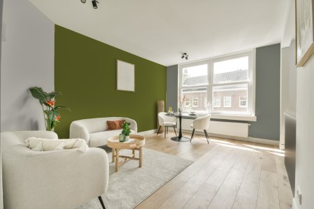 woonkamer met neutrale kleuren en S 4050-g50y