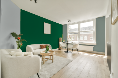 woonkamer met neutrale kleuren en S 4550-g