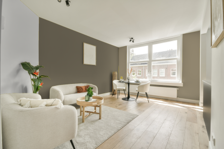 woonkamer met neutrale kleuren en S 5010-g90y