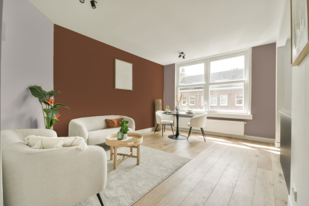 woonkamer met neutrale kleuren en S 5030-y50r