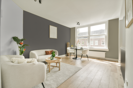 woonkamer met neutrale kleuren en S 5502-y