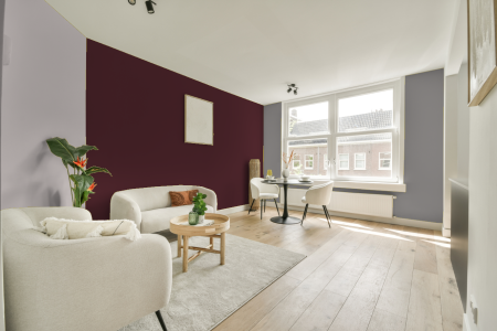 woonkamer met neutrale kleuren en S 6030-r10b