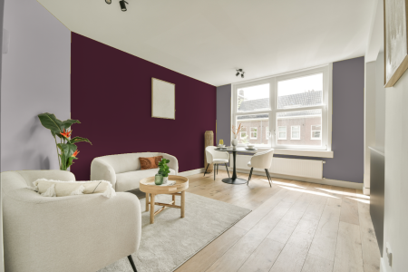 woonkamer met neutrale kleuren en S 6030-r20b