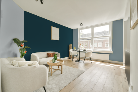 woonkamer met neutrale kleuren en S 7020-b10g