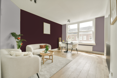 woonkamer met neutrale kleuren en S 7020-r10b