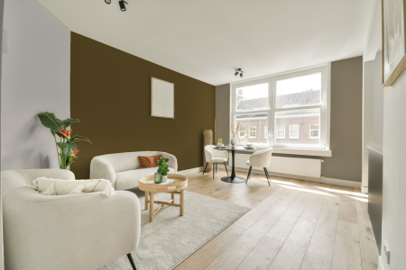 woonkamer met neutrale kleuren en F6.40.30