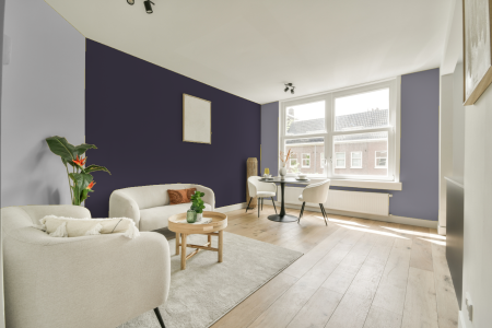 woonkamer met neutrale kleuren en W3.13.20