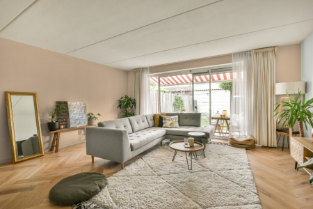 moderne living in de kleur 3045