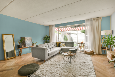 moderne living in de kleur 460