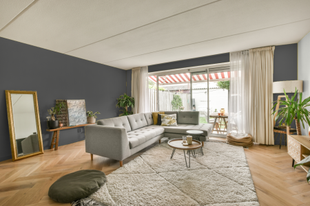 moderne living in de kleur 6010