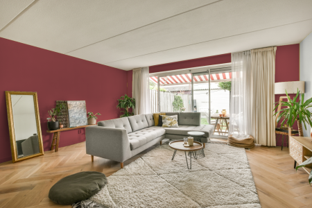 moderne living in de kleur 6020