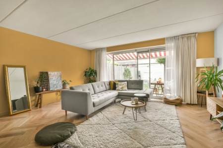 moderne living in de kleur 6050