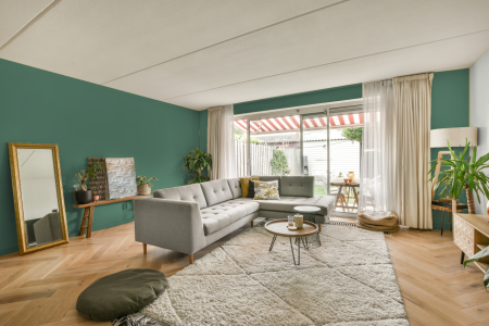 moderne living in de kleur 6065