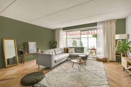 moderne living in de kleur 7055