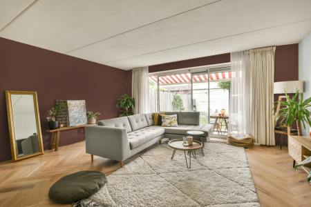 moderne living in de kleur S 6020-y70r