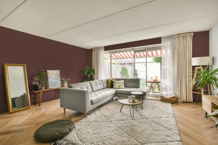 moderne living in de kleur S 6020-y80r