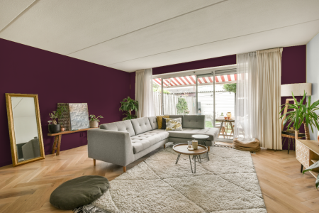 moderne living in de kleur S 6030-r20b