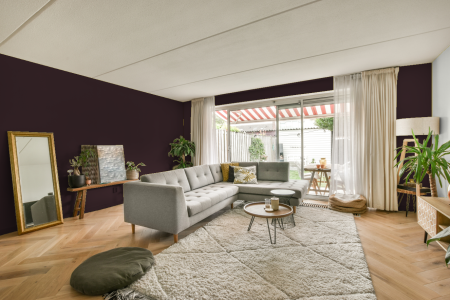 moderne living in de kleur S 8010-r10b