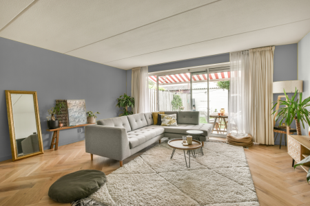 moderne living in de kleur Ral 000 70 00