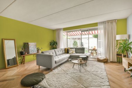 moderne living in de kleur Ral 100 80 60