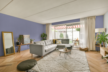 moderne living in de kleur Ral 290 70 15