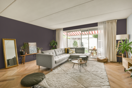 moderne living in de kleur Ral 360 40 05