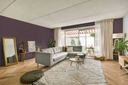 moderne living in de kleur Ral 360 40 10