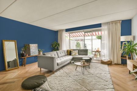 moderne living in de kleur Ral 5023