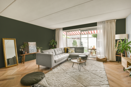 moderne living in de kleur Ral 6003