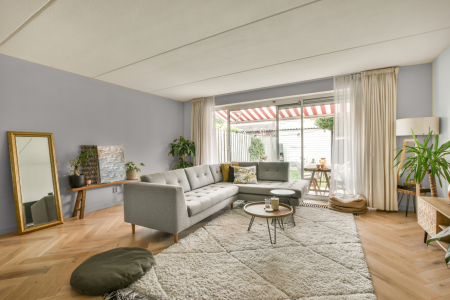 moderne living in de kleur Ppg1004-2